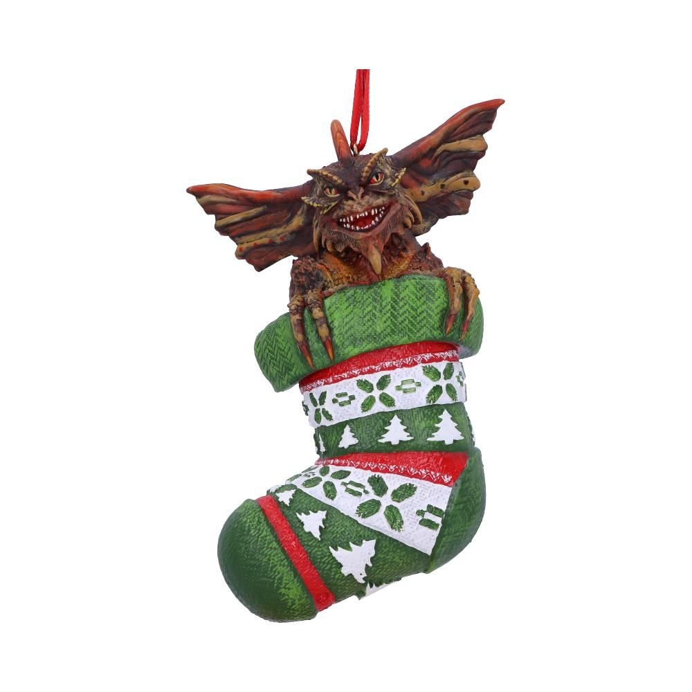 Nemesis Now Gremlins - Mohawk in Stocking Hanging Ornament Boule de Noël - Multicolore